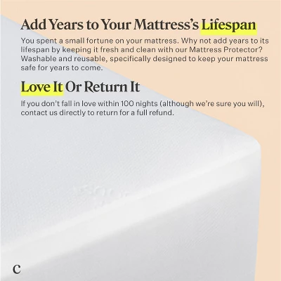 Coop Home Goods Ultra Luxe Waterproof Mattress Protector 10 Coop Home Goods Ultra Luxe Waterproof Mattress Protector - Image 8