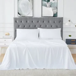 Trinity 300 Thread Count Rayon From Bamboo Sheet Set, Cooling Bed Sheets With 16" Deep Pocke -Bedding Promotion GUEST 845b6e97 5fac 4320 b689 5917823c5e96