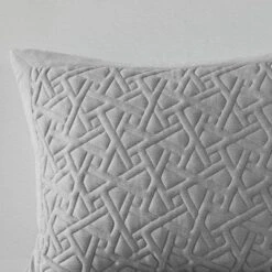 N Natori 3pc Origami Oversized Knit Quilted Top Comforter Mini Set Gray -Bedding Promotion GUEST 846376c2 2d4c 458d 9e5b 57a0efb016ee