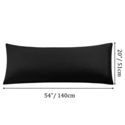 PiccoCasa Embroidery Envelop Closure Microfiber Body Pillowcases 1 Pc -Bedding Promotion GUEST 84b4d454 335c 4ef8 8c48 673b00dabab5