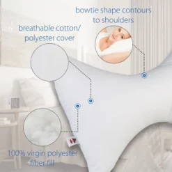 Core Products Bowtie Pillow- Neck & Head Support For Side & Back Sleeping -Bedding Promotion GUEST 84c4d40c d600 406c 9416 563145f8a703