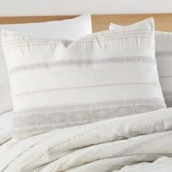 Pickford - Duvet Cover Set - Cream & Taupe - Levtex Home -Bedding Promotion GUEST 8518d86f 18e9 43ab b650 083f86225d13