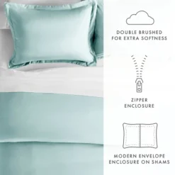 Solid 3 Piece Duvet Cover Sets, 19 Colors - Ultra Soft, Easy Care, Wrinkle Free - Becky Cameron -Bedding Promotion GUEST 85299475 415a 45bb 858f 7dc9b4bf4bd8