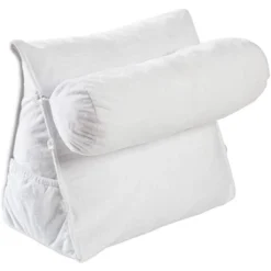 Cheer Collection Back Support Wedge Pillow With Adjustable Neck Pillow -Bedding Promotion GUEST 887a6a54 855d 40f5 a5e4 b3b506355af3