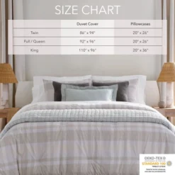 Nate Home By Nate Berkus Textured Print Duvet Cover Set -Bedding Promotion GUEST 88a022ae 74e8 4956 9ca3 d8e690bdce11