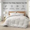 Peace Nest Weighted Down Comforter Duvet Insert -Bedding Promotion GUEST 89aecd8a a23d 4b9e a842 b114b8620318
