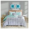 Amanda Feather Chervon Print Comforter Set -Bedding Promotion GUEST 8b302431 a36e 42fc 9820 999fb977335d
