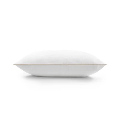 Standard/Queen 2pk Flat No More Bed Pillow - Martha Stewart 4 Standard/Queen 2pk Flat No More Bed Pillow - Martha Stewart - Image 2