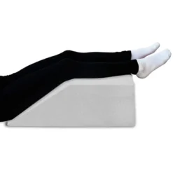 Continental Sleep,Leg Pillow Full Top Comfortable Rest Elevating Foam Wedge | Relieves And Recovers Foot, Hip, Knee And Ankle Injury Pain, 21", White -Bedding Promotion GUEST 8c2784da e7d3 4bd8 b2aa 25b147cfb261
