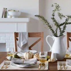 2.5L Porcelain Pitcher White - Threshold™ -Bedding Promotion GUEST 8c9ef215 7973 44bc bee5 277c0b8c12d0