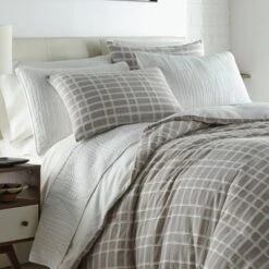 City Scene Full/Queen Sherman Duvet Cover Set Gray -Bedding Promotion GUEST 8e65ea7a 3242 4e33 8362 818e70071a91