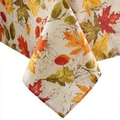 Autumn Leaves Fall Printed Tablecloth - Orange/Yellow - Elrene Home Fashions 9 Autumn Leaves Fall Printed Tablecloth - Orange/Yellow - Elrene Home Fashions -Bedding Promotion GUEST 8e7d60c7 c74b 4e48 ae3c 60430fc80a74