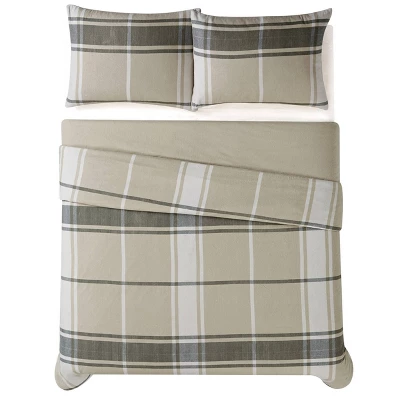 Preston Plaid Flannel Duvet Cover Set - Truly Soft 6 Preston Plaid Flannel Duvet Cover Set - Truly Soft - Image 4