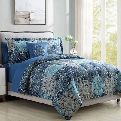 Modern Threads 6-Piece Printed Reversible Complete Bed Set Granada. 8 Modern Threads 6-Piece Printed Reversible Complete Bed Set Granada. - Image 6