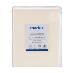 400 Thread Count Sateen Solid Sheet Set - Martex 10 400 Thread Count Sateen Solid Sheet Set - Martex -Bedding Promotion GUEST 8faecfa9 a673 444a b095 2133a3cd9d11