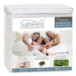 SafeRest Waterproof Mattress Protector - Premium Mattress Cover With Soft Cotton Terry Surface - Noiseless Protection -Bedding Promotion GUEST 9001459d 7570 4e50 ae1a b5960a07ac95