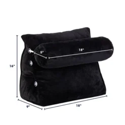 Cheer Collection Wedge Shaped Reading And TV Pillow With Adjustable Bolster -Bedding Promotion GUEST 91ebc8c9 4687 4b5d b21b 8cc2603a99be