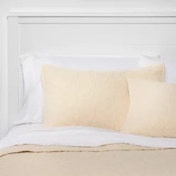 Embroidered Cotton Quilt Sham - Threshold™