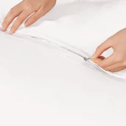 PiccoCasa Polyester Solid Color Reversible 2 Pcs 1 Duvet Cover And 1 Pillow Case -Bedding Promotion GUEST 94df0a9c 4605 40ab 91c2 b97188d35bd1