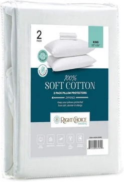 Right Choice Bedding Cotton Pillow Protectors, Standard (Set Of 4) 9 Right Choice Bedding Cotton Pillow Protectors, Standard (Set Of 4) -Bedding Promotion GUEST 9758397d 259c 4700 9d56 085863130f1f