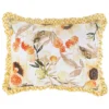 Somerset Ruffle-Trimmed Quilted Reversible Pillow Sham Gold By Greenland Home Fashions