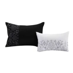 Chic Home Design Queen 8pc Gratia Comforter & Sham Set White 11 Chic Home Design Queen 8pc Gratia Comforter & Sham Set White -Bedding Promotion GUEST 97ea1963 c2bc 48e3 9bf8 3bbf04666bd2