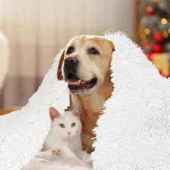 PiccoCasa Luxury Soft Fluffy Shaggy Faux Fur Bed Blanket 1 Pc -Bedding Promotion GUEST 98d3aac1 bf46 49c4 9b2e b44a5251dd4d