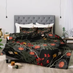 Iveta Abolina Citlali Night 100% Cotton Comforter Set - Deny Designs -Bedding Promotion GUEST 9b6417e9 fe15 448b 82ec 392da4b61b70