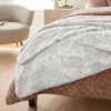 55"x80" Faux Fur Ribbed Bed Blanket - Threshold™ -Bedding Promotion GUEST 9cf45c51 05f9 4ace a233 7ed6d1e2c7c5