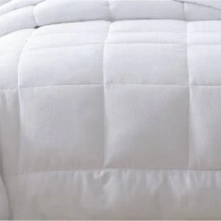 King Reversible Embossed Dot Seersucker Down Alternative Comforter - London Fog