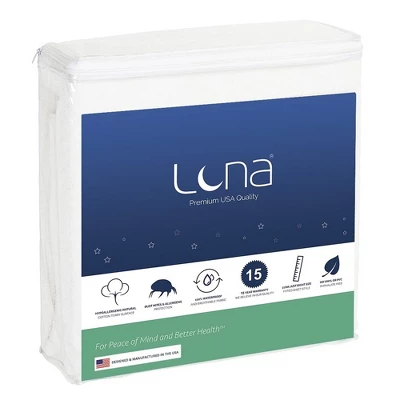 Luna Waterproof Mattress Protector - Mattress Cover With Breathable Cotton Terry Surface - Noiseless - Home Essentials 12 Luna Waterproof Mattress Protector - Mattress Cover With Breathable Cotton Terry Surface - Noiseless - Home Essentials - Image 10