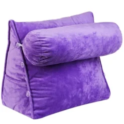 Cheer Collection Wedge Shaped Reading And TV Pillow With Adjustable Bolster -Bedding Promotion GUEST a27ccd17 00f4 4148 b332 c2802b0d751c