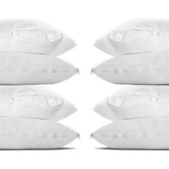 The Grand Zippered Poly/Cotton Pillow Protector Set Of 8 White -Bedding Promotion GUEST a7ab7b9b a738 45f0 baea d0d05ab466dd