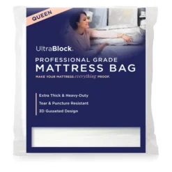 UltraBlock Mattress Bags For Moving - 6 Mil Thick Plastic Mattress Storage Bag Cover -Bedding Promotion GUEST abf66f8b 2d13 4ae9 a000 ffa8d7eb38ef