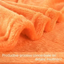 PiccoCasa 100% Polyester Soft Warm Fleece Plain Plush Bed Blankets 1 Pc -Bedding Promotion GUEST ad016d67 ad1c 4887 9ce2 5b52b57306c0