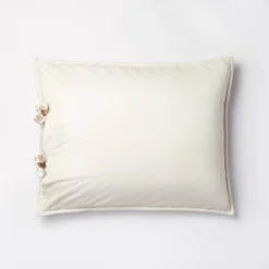 Lofty Cotton Slub Woodblock Print Floral Quilt Sham White/Mauve – Threshold™ Designed With Studio McGee -Bedding Promotion GUEST b2c89a16 d6fd 43d9 aab7 93466091822f