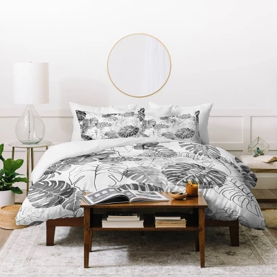 Schatzi Brown Kona Tropic Duvet Set - Deny Designs 3 Schatzi Brown Kona Tropic Duvet Set - Deny Designs