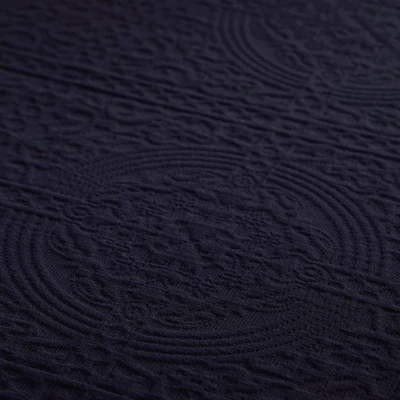 Medallion Jacquard Matelasse Cotton Bedspread Set By Blue Nile Mills 4 Medallion Jacquard Matelasse Cotton Bedspread Set By Blue Nile Mills - Image 2