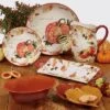 16" X 6.5" Earthenware Harvest Splash Serving Tray With Handles Orange - Certified International 2 16" X 6.5" Earthenware Harvest Splash Serving Tray With Handles Orange - Certified International -Bedding Promotion GUEST b6d50e65 75d7 41d8 9938 3a3f17680a1d