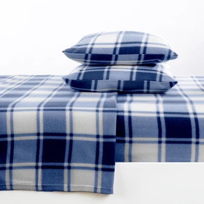 Great Bay Home Extra Plush Plaid Fleece Warm & Cozy Sheet Set 4 Great Bay Home Extra Plush Plaid Fleece Warm & Cozy Sheet Set - Image 2