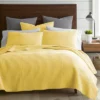 Cross Stitch Yellow Euro Sham Set Of 2 - Levtex Home -Bedding Promotion GUEST b79a214d bc08 428d 9303 b17b76db5a5f