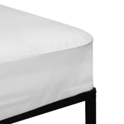 Flash Furniture Capri Comfortable Sleep Premium Fitted 100% Waterproof-Hypoallergenic Vinyl Free Mattress Protector - Breathable Fabric Surface, Queen -Bedding Promotion GUEST b8be8a9c 0924 4ccd 97e3 196faf9e80bc