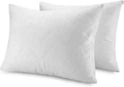 Waterguard Quilted Waterprof Cotton Top Pillow Protector Set Of 4 White -Bedding Promotion GUEST ba0cb509 68cf 44f3 9ae5 0fee65090813
