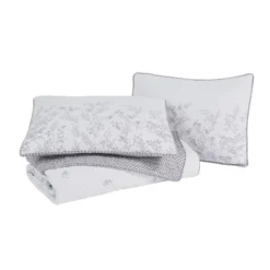 King Flora Quilt & Sham Set Gray - Laura Ashley 12 King Flora Quilt & Sham Set Gray - Laura Ashley -Bedding Promotion GUEST bd327abb 348f 4f8d 8712 9c149493a9ae
