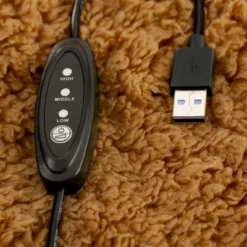 Heated Blanket 2-Pack - USB-Powered Fleece Throw Blankets For Travel, Home, Office, Or Camping - Winter Car Accessories By Stalwart (Brown) 23 Heated Blanket 2-Pack - USB-Powered Fleece Throw Blankets For Travel, Home, Office, Or Camping - Winter Car Accessories By Stalwart (Brown) -Bedding Promotion GUEST be88523e 1623 4316 9a1b 68398a458014