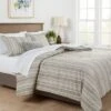 7pc Reversible Printed Stripe Comforter Bedding Set With Sheets Gray - Threshold™ -Bedding Promotion GUEST be916f2b b6e1 43db b1f8 47014f548058
