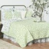 C&F Home 26" X 26" Boxwood Abbey Green Garden Euro Sham -Bedding Promotion GUEST bf8f2ea0 cd31 4014 a9a0 1717f6672746