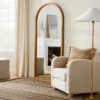 32" X 72" Wooden Arch Mirror Brown - Threshold™ Designed With Studio McGee -Bedding Promotion GUEST c03ca1e5 99ff 4bad a85c 204e39313edb