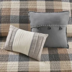 6pc Warren Herringbone Quilted Reversible Coverlet Set With Decorative Pillows - Madison Park 19 6pc Warren Herringbone Quilted Reversible Coverlet Set With Decorative Pillows - Madison Park -Bedding Promotion GUEST c3a3aafc 1503 4ac0 9335 9623ed57ed94