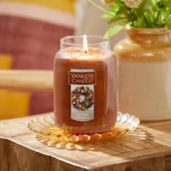 Autumn Wreath 22oz Original Large Jar - Yankee Candle 7 Autumn Wreath 22oz Original Large Jar - Yankee Candle -Bedding Promotion GUEST c49618a4 2ef6 4dfb 8fad 16263d9d776c